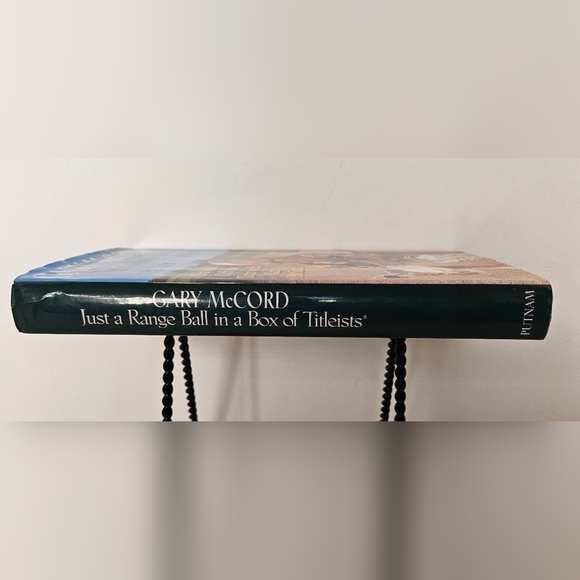 Just a Range Ball in a Box of Titleists by Gary McCord Home Accents Book - Picture 9 of 9